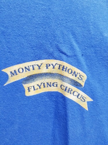 Rare Vintage 2003 Monty Python's Flying Circus Viking Spam T-shirt Size Large - Picture 5 of 9