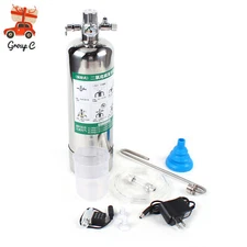 Aquarium Plants Co2 Generator System Kit Carbon Dioxide Reactor Cylinder