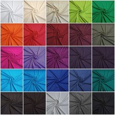 Viskose Jersey Stoffe Uni Bekleidung Deko Nähen Viskose Elasthan in 26 Farben