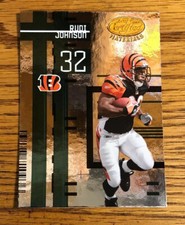 Rudi Johnson 2005 Leaf Certified Materials Bengals Card #25   *2751*