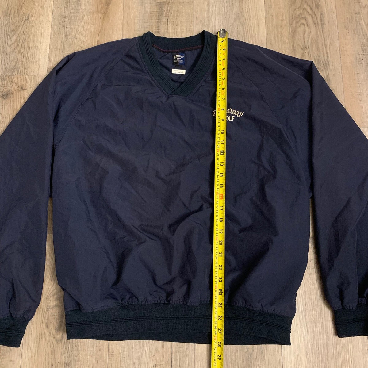 Vintage Callaway Golf Pullover V Neck Wind Breaker Men's