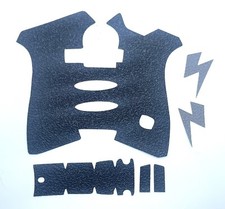 AccuGripp BLACK Glock 20/21 Gen 3 Textured Rubber LIGHTNING KIT Gun Grip Tape