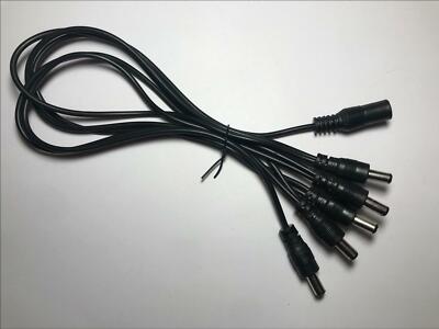 5-Wege Daisy Chain Kabel Leitung für Gitarren-Effekt-Pedal für Dunlop/Danelectro