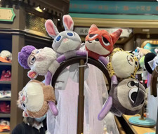 Authentic Disney DIY Plush Headband Zootopia Hair Accessories Shanghai Disney