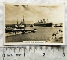 1939 Senior Service Coastwise 48 Docking the Queen Mary