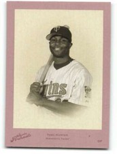 2005 Donruss Studio Portraits Zenith Red Black and White #SP-48 Torii H 
