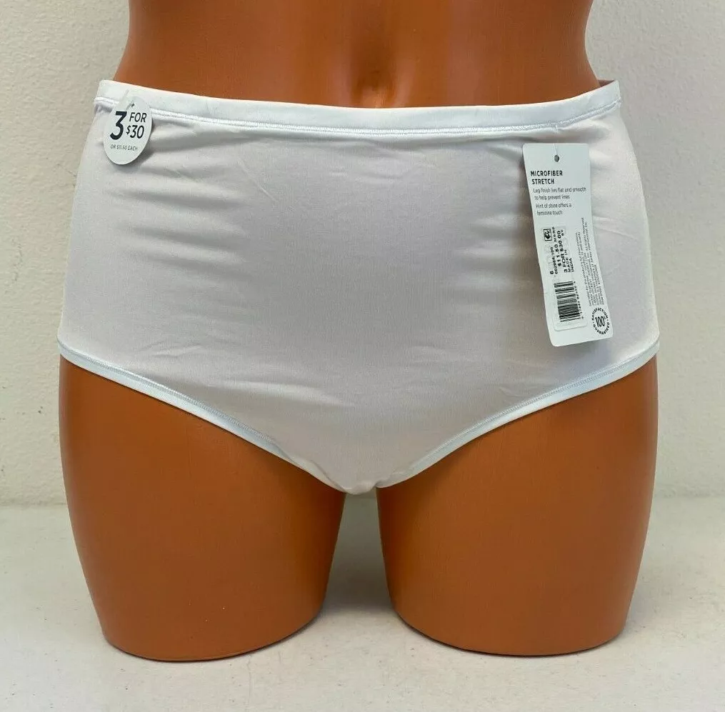 Jockey Women's Underwear Smooth & Radiant Modern Brief White Size 6 