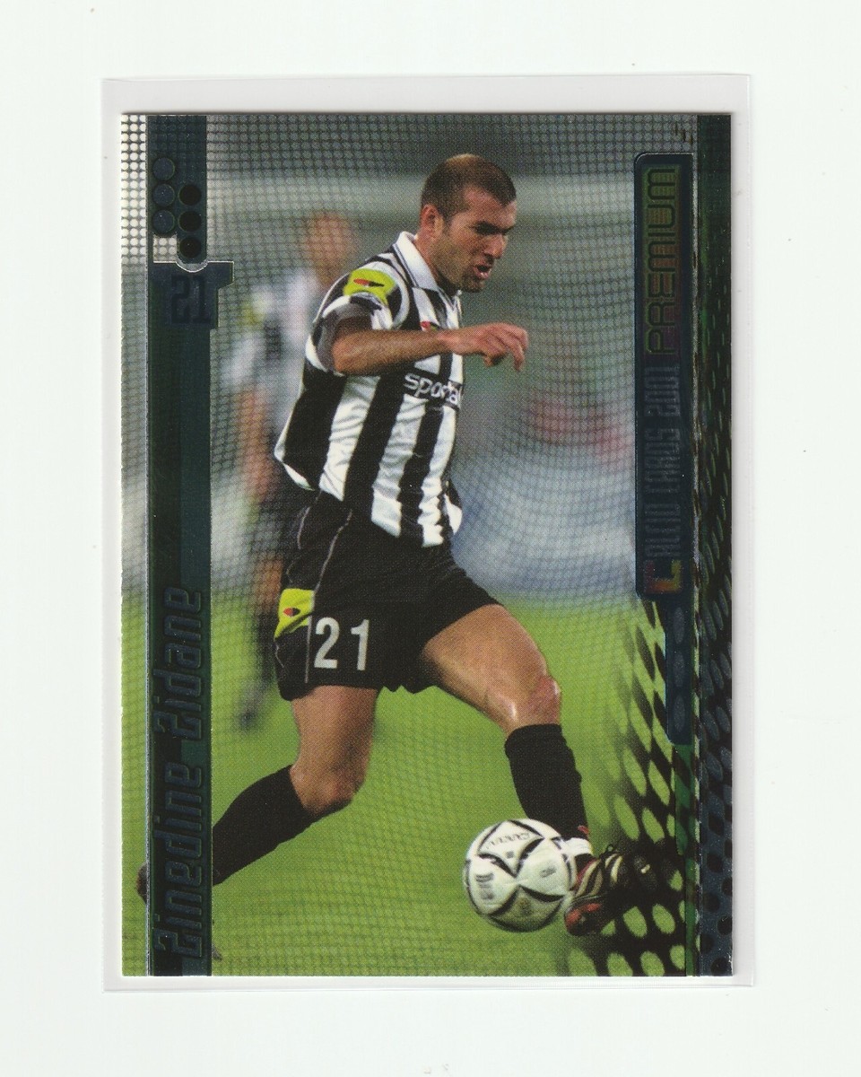 Zinedine Zidane Juventus Sticker Panini 1998 #437