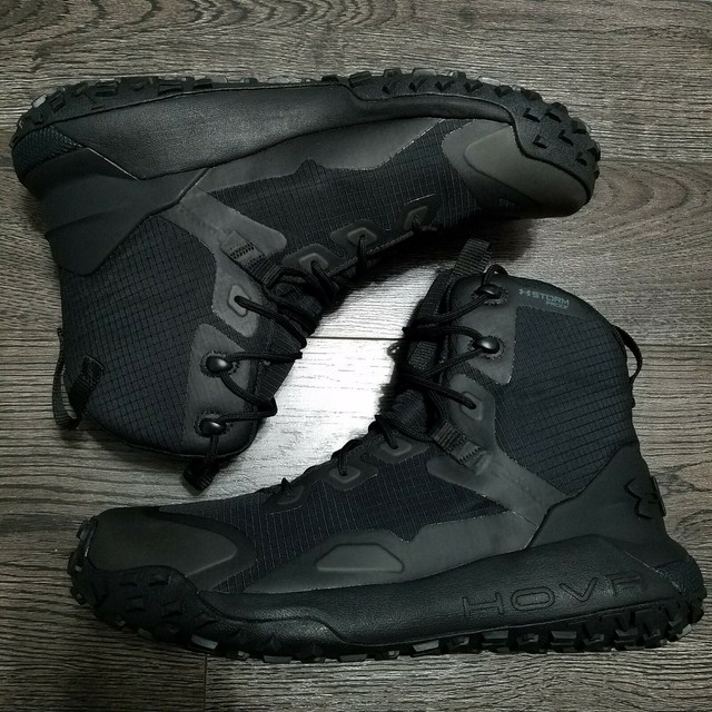 Under Armour Men's Hovr Dawn WP Hiking Tactical Police Boot Black