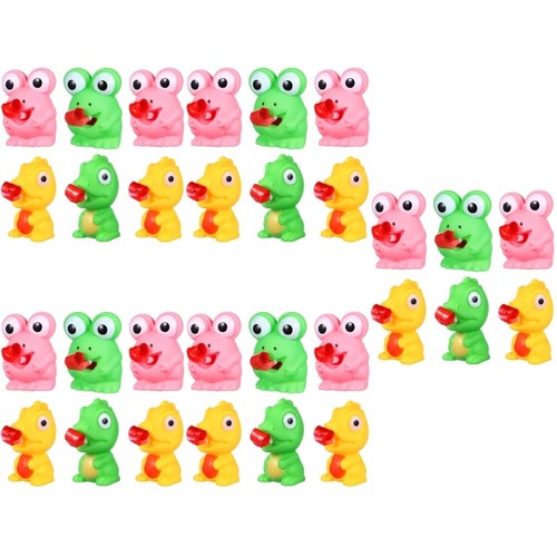 5 Pack Frog Dinosaur Sticking Out Child Kids Sensory Toys Hopping - 第 9/12 張圖片