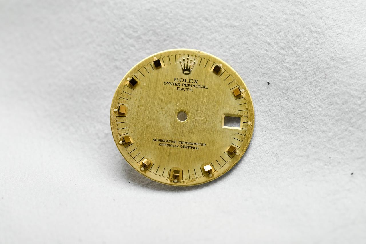Rolex Gold Singer Oyster Perpetual Wristwatch Dial - Ref 1505 1971 image 2