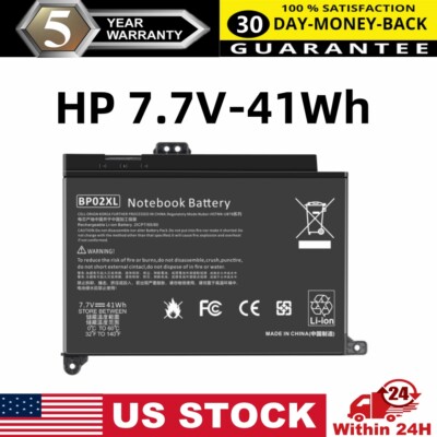 Battery BP02XL For HP Pavilion 15-AU 849909-855 HSTNN-UB7B TPN-Q172 TPN-Q175 
