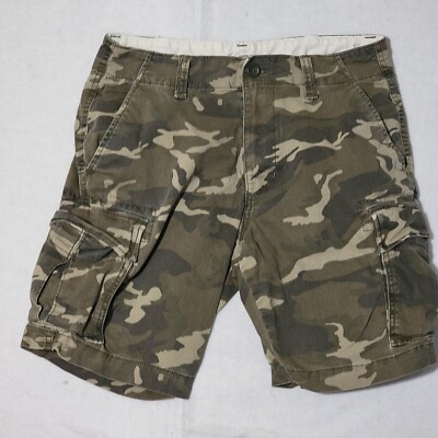 HOT Camouflage Old Navy Lived In Straight Cargo Old Navy Lived