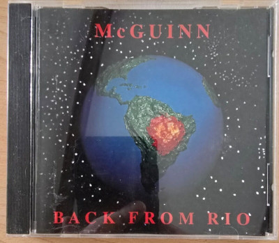 Back From Rio by Roger McGuinn (CD) BMG Release    B
