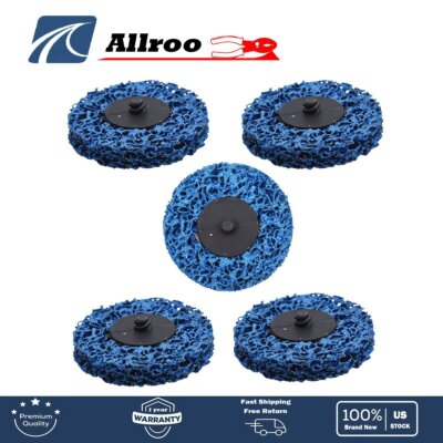 For Paint Rust 3'' Quick ChangeEasy Strip & Clean Discs 5 Pack