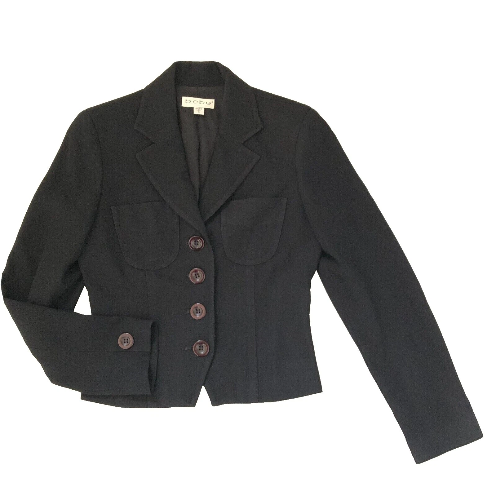 Bebe Preto Blazers femininos