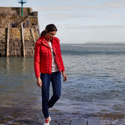 Joules Linden Padded Jacket (Red) Size 