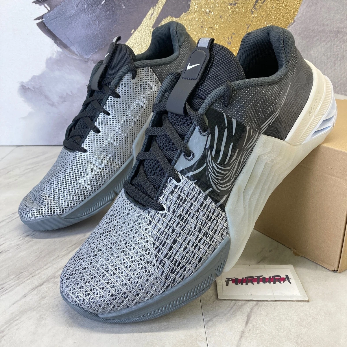 Nike Metcon 8 AMP Black Smoke Grey DQ4675 001 Men s Size 9 15