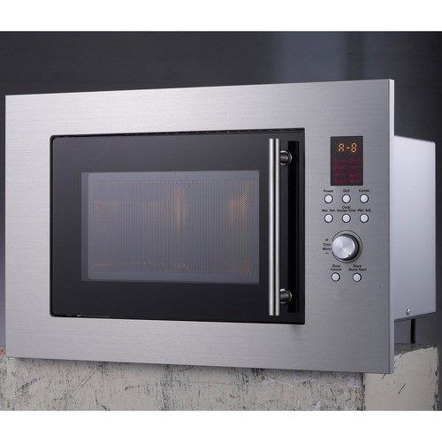 PKM Einbau Mikrowelle mit Grill LED-Display 23L Garraum MW900-23G-IN 900W - Bild 5 von 7