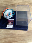 Paul Warfield  #42/HOF 83 Signed Authentic Dolphins Mini Helmet JSA COA & Case — photo 4