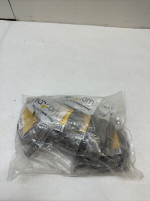 StarTech 25' DB9 Null Modem Data Transfer Cable Gray48 SCNM9FF25 5PK