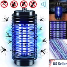 Mosquitos Exterminador Insectos Electrico Mata Lampara Moscas Trampa UV