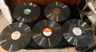 RARE Vintage Lot of 5 Coca Cola Salesmen Training 16" Vinyl Records 1938=1950