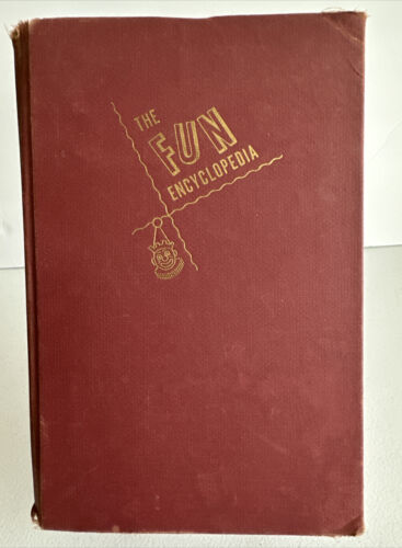 The FUN ENCYCLOPEDIA 1940 E. O. Harbin 1000+ pages de jeux vintage - Photo 1 sur 9