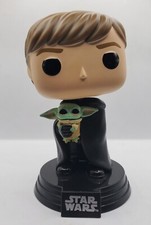 Funko POP! Star Wars The Mandalorian LUKE SKYWALKER WITH GROGU #482 Vinyl Figure