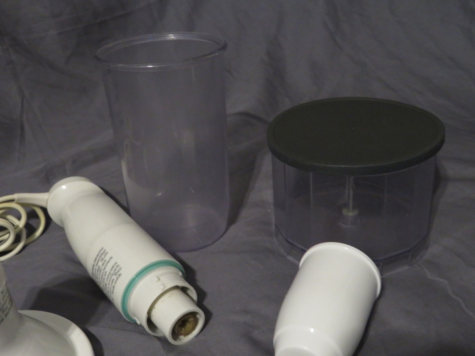 Braun Immersion Mixer Handheld Blender Type 4185 MR400 with Attachments Shown eBay