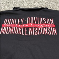 Vintage 1992 Harley-Davidson Holoubek Polo Shirt Milwaukee Wisconsin XXL