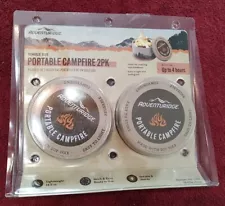 Adventuridge Portable Campfire 2 Pack Lightweight, Durable & Sturdy Up To 4Hrs