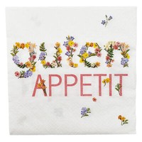 Servietten Guten Appetit 33 Cm Geburtstag Hochzeit Party Festlich Tischdeko