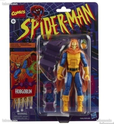 Marvel Legends Retro Spider-Man Hasbro Spiderman HOBGOBLIN ANIMIERTE FIGUR