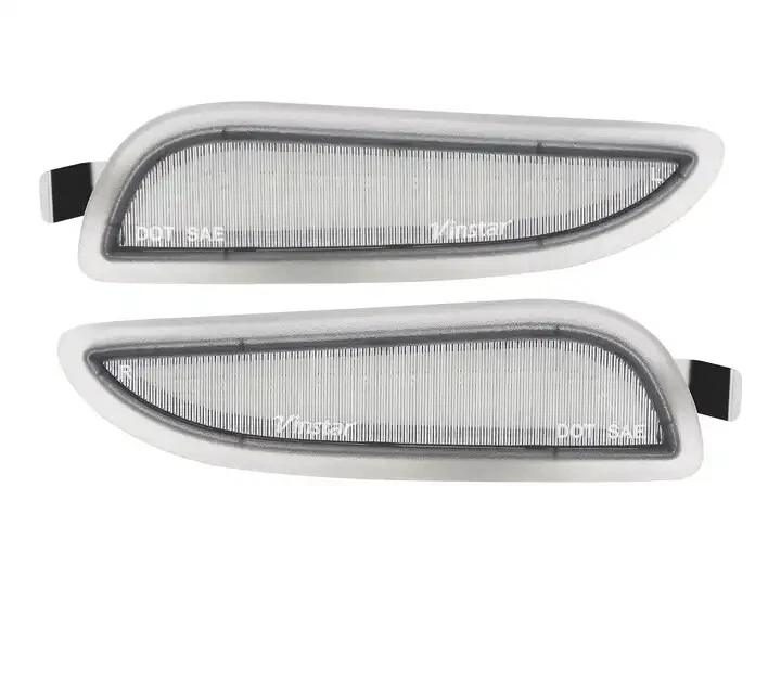 Clear LED Side Marker Light For 2003-09 Mercedes Benz CLK-Class W209 C209 CLK63 - Image 3 of 4