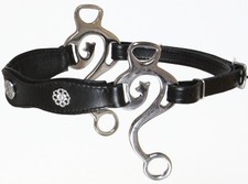 Kaupres Hackamore, akademisch, schwarz/silber