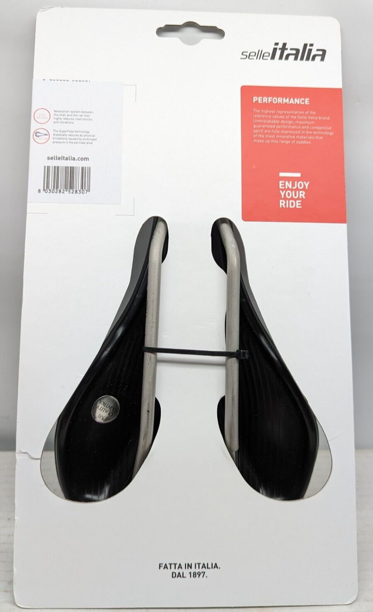 パーツ 512095 selle ITALIA X-BOWTi316 SUPERFLOW Comfortable MTB Saddle X-Bow TI 316 Superflow