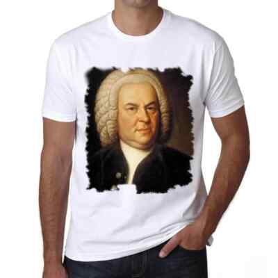 Herren Grafik T-Shirt Jean-Sebastien Bach Öko-Verantwortlich Vintage Jahrgang