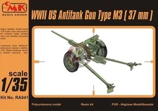 CMK 1/35 US M3 37mm Anti-Tank Gun WWII [Diorama Resin Model kit] RA041