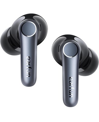 EarFun Air Pro 4 Wireless Earphones Bluetooth 5.4 50dB Adaptive Hybrid ANC Black