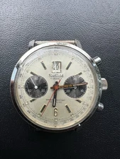Vintage Sheffield Chronograph 39mm Men's Watch - Runs Beautifully