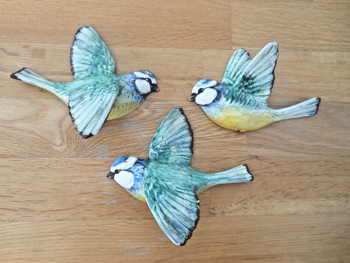 Beswick Pottery Birds Blue Decorative Pottery, Porcelain