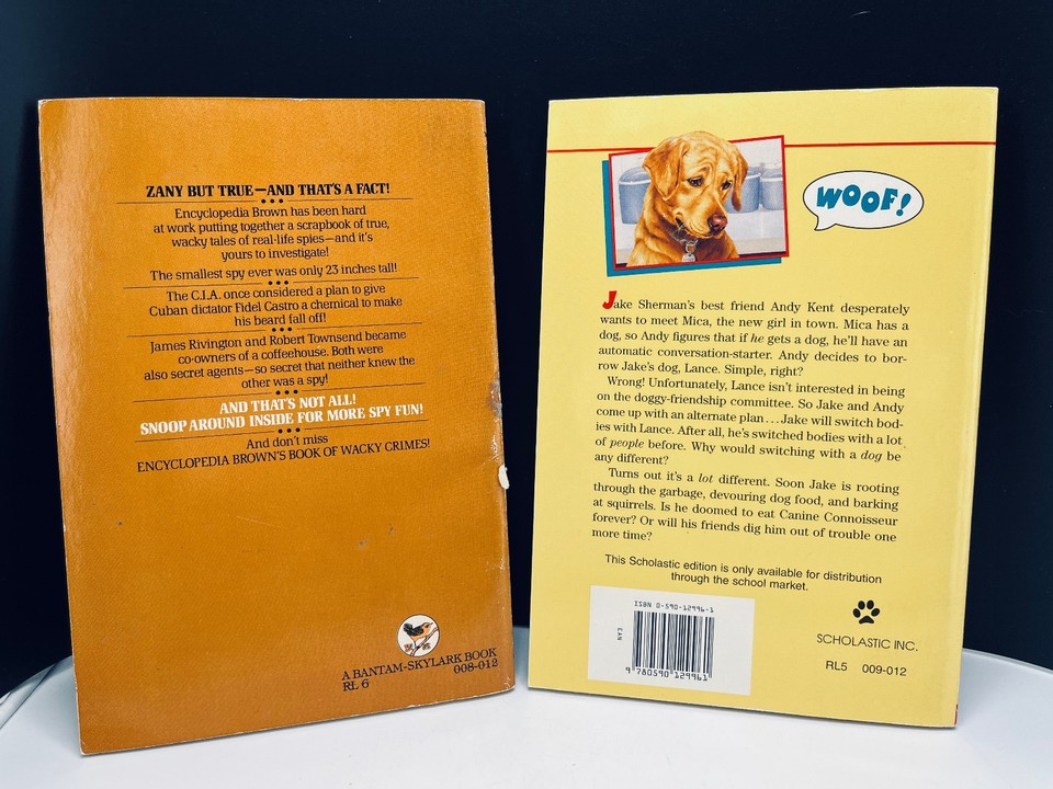 LOT 20 Accelerated Reader AR Reading Level 4 Chapter Books Boy Interest ...