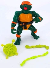Vintage TMNT Wacky Action Michaelangelo Complete Teenage Mutant Ninja Turtles 