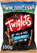 JACOB'S Twiglets Original Sharing Bag Snacks, 150 g (Pack of 1)