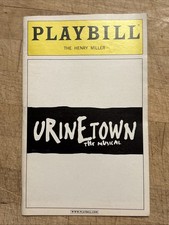 URINETOWN Sept 2002 Broadway Playbill! JEN CODY John Cullum HUNTER FOSTER +!