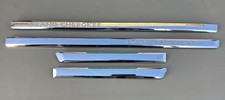 2005-2010 Jeep Grand Cherokee Exterior Door Trim Molding Set Chrome Oem 