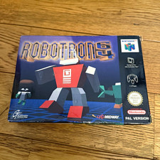 Robotron 64 Nintendo 64 N64 PAL CIB Manual Included Midway Action & Adventure