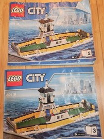 Lego City Boat Lot 60119 Ferry 60178 60011 