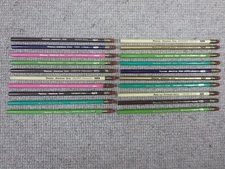 Vtg Empire Pencil Co. Famous Car Lot 20 American Foreign Ford Pinto Unsharpened